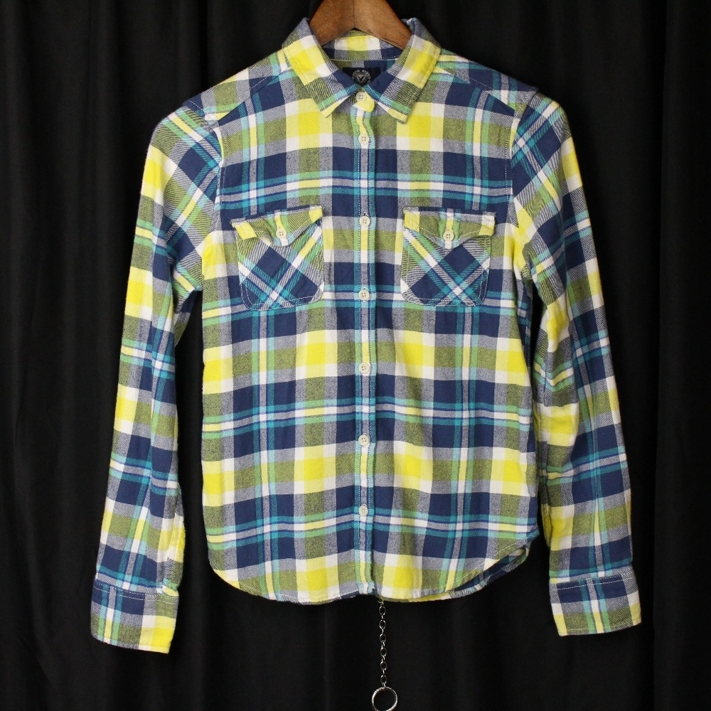 American Eagle Flannel Button Down - image 1